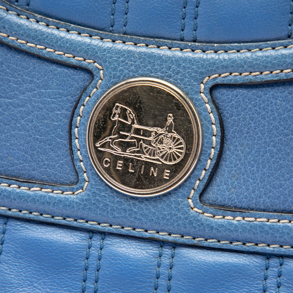 Pre-Loved Celine Leather Boogie Horse Carriage Handbag - Picture 5 of 6